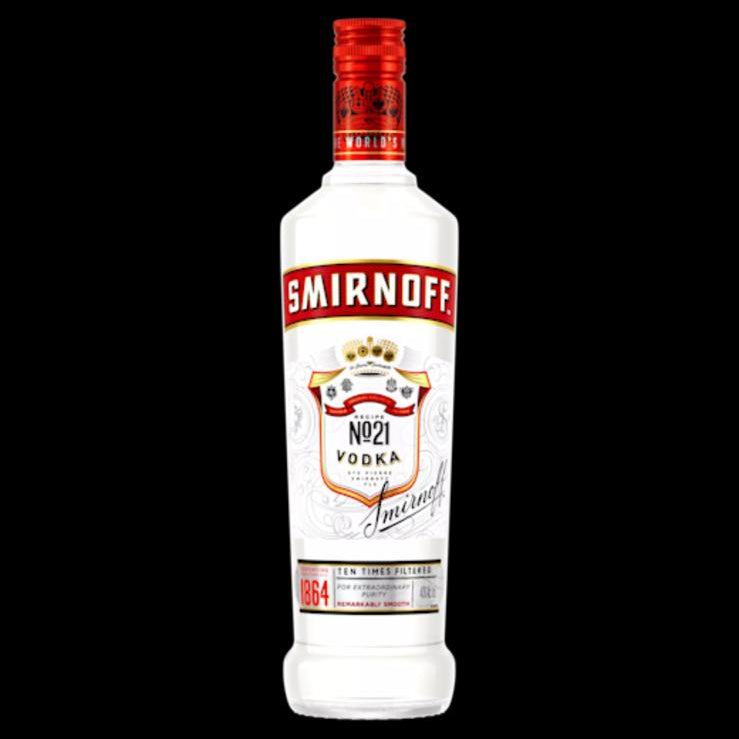SMIRNOFF NO.21 VODKA 37,5% 1,0L