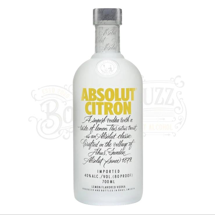 ABSOLUT VODKA CITRON 40% 0,7L